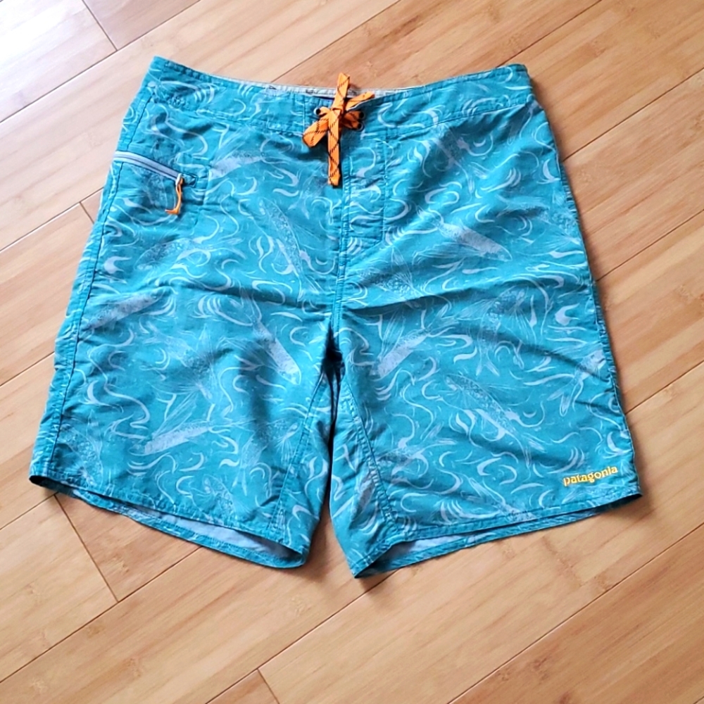 Patagonia Flying Fish Swim Trunks 34